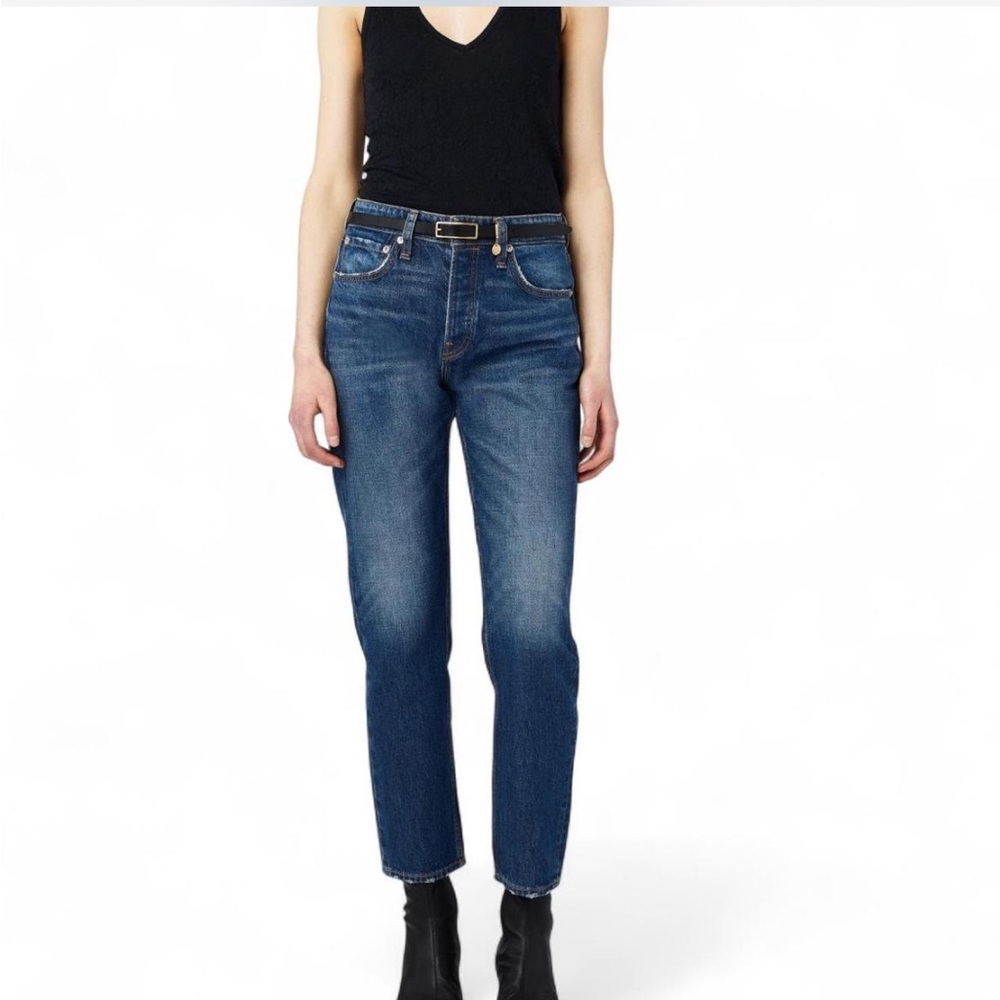 Rag & Bone Maya Ankle Slim Jeans - Charlock